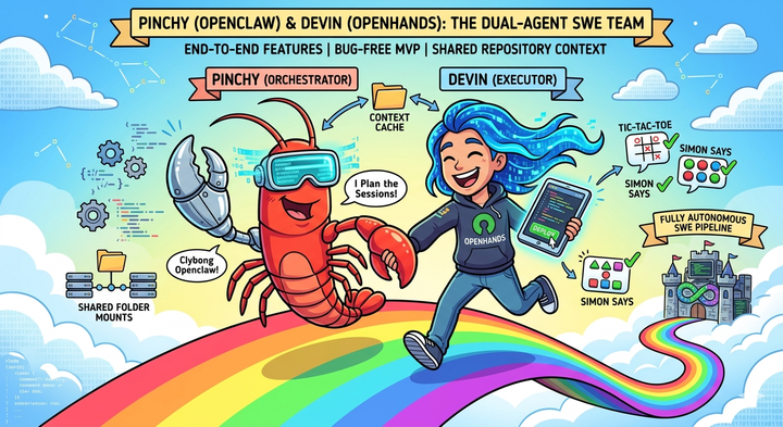 Openclaw x Openhands: E2E Autonomous SWE